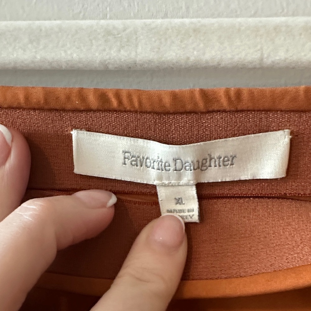Favorite Daughter Rust Maxi Slip Skirt - Picture 2 of 6